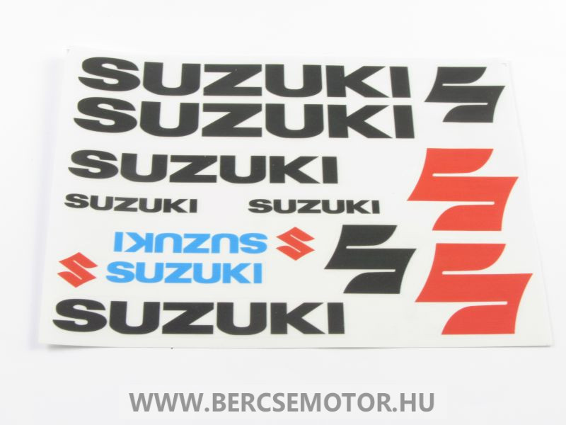 Matrica Szett Suzuki Bercsemotor